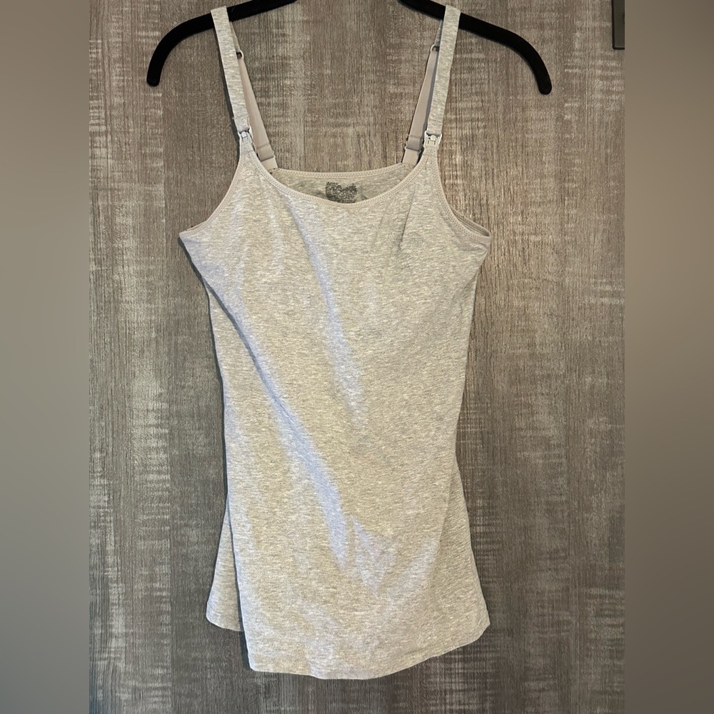 Nursing tank top